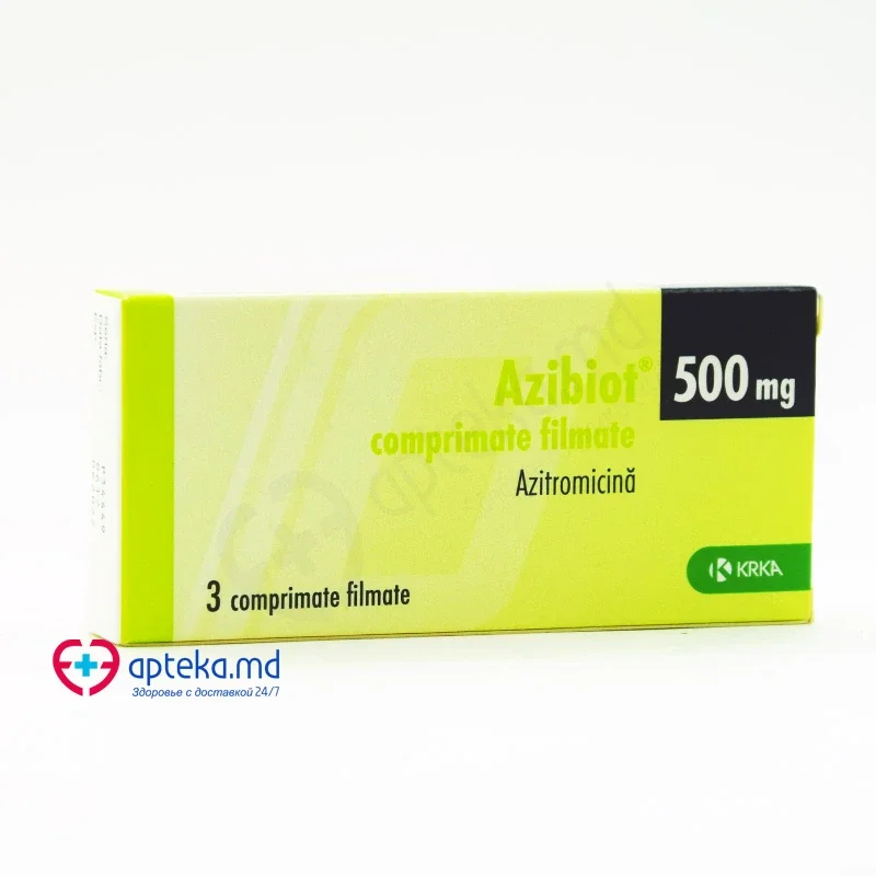 Azibiot comp. film. 500 mg N3