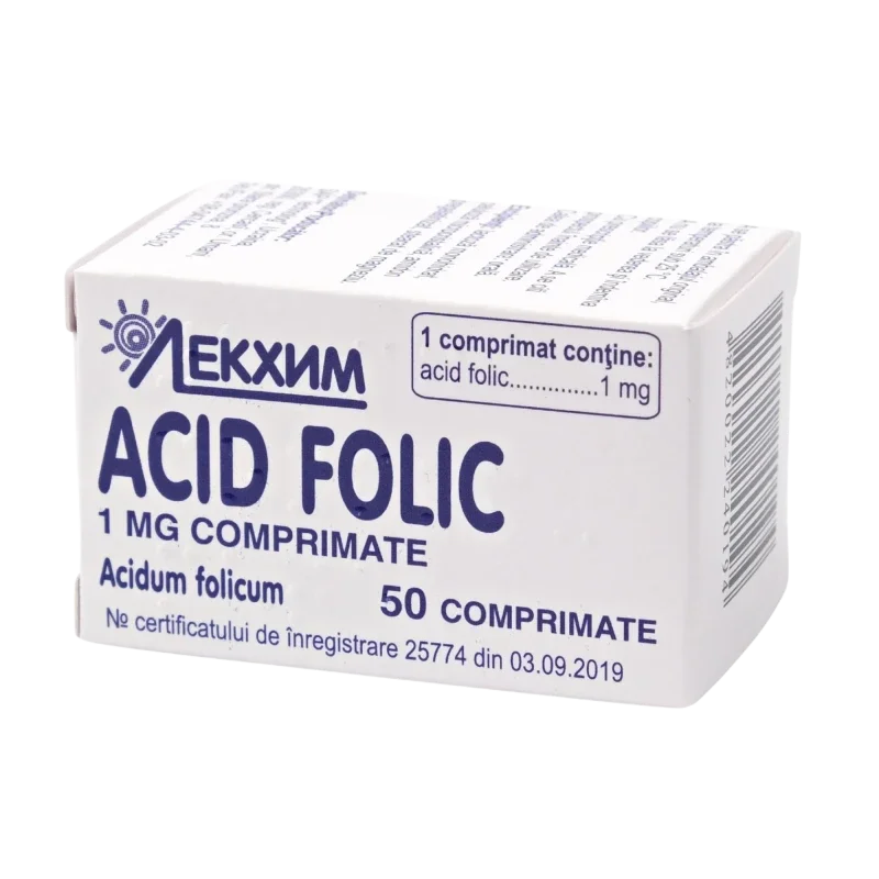 Acid folic comp. 1 mg N50