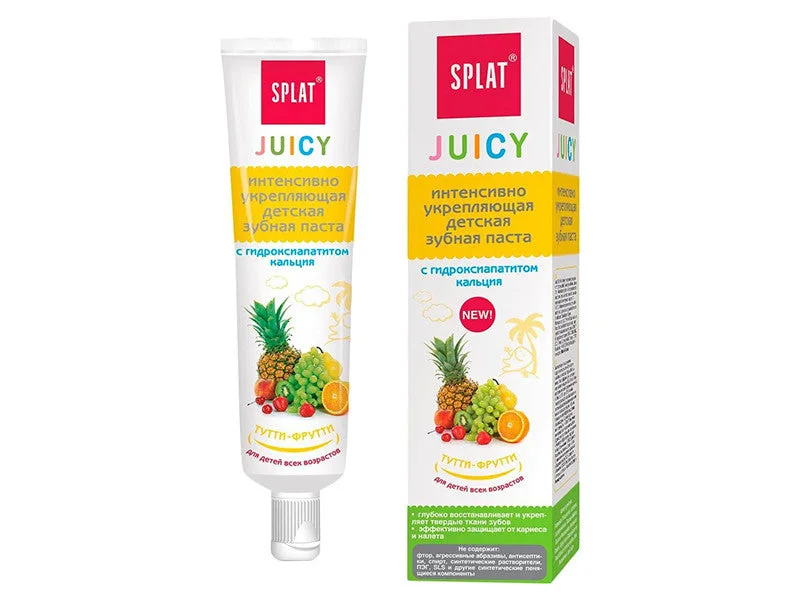 Splat Juicy Pastă de dinți pentru copii Tutti-Frutti 35ml