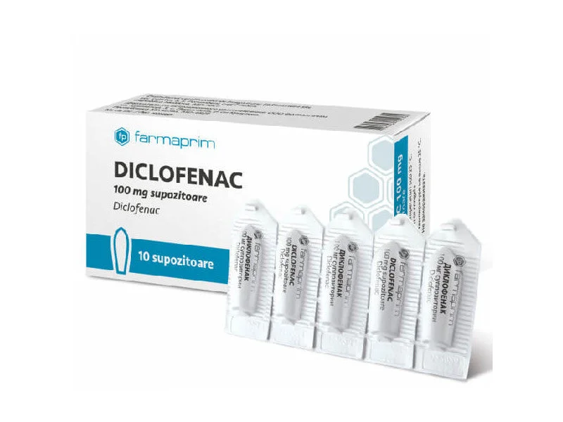 Diclofenac 100mg sup.