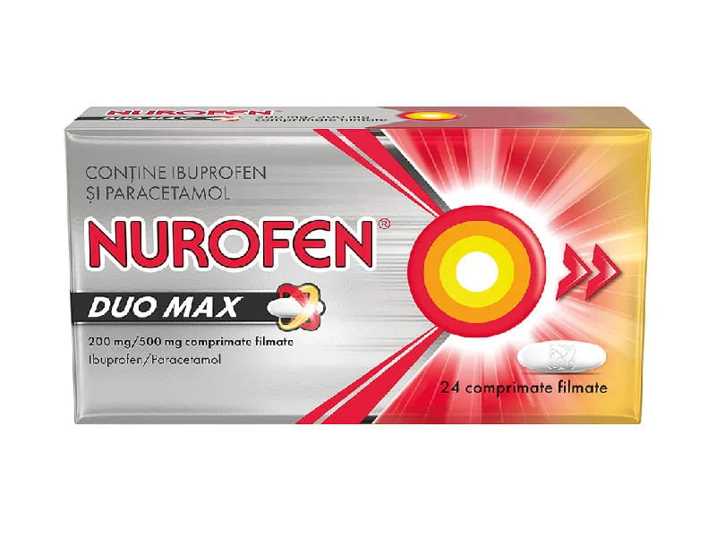 Nurofen Duo Max comp. film. 200 mg/500 mg N12x2