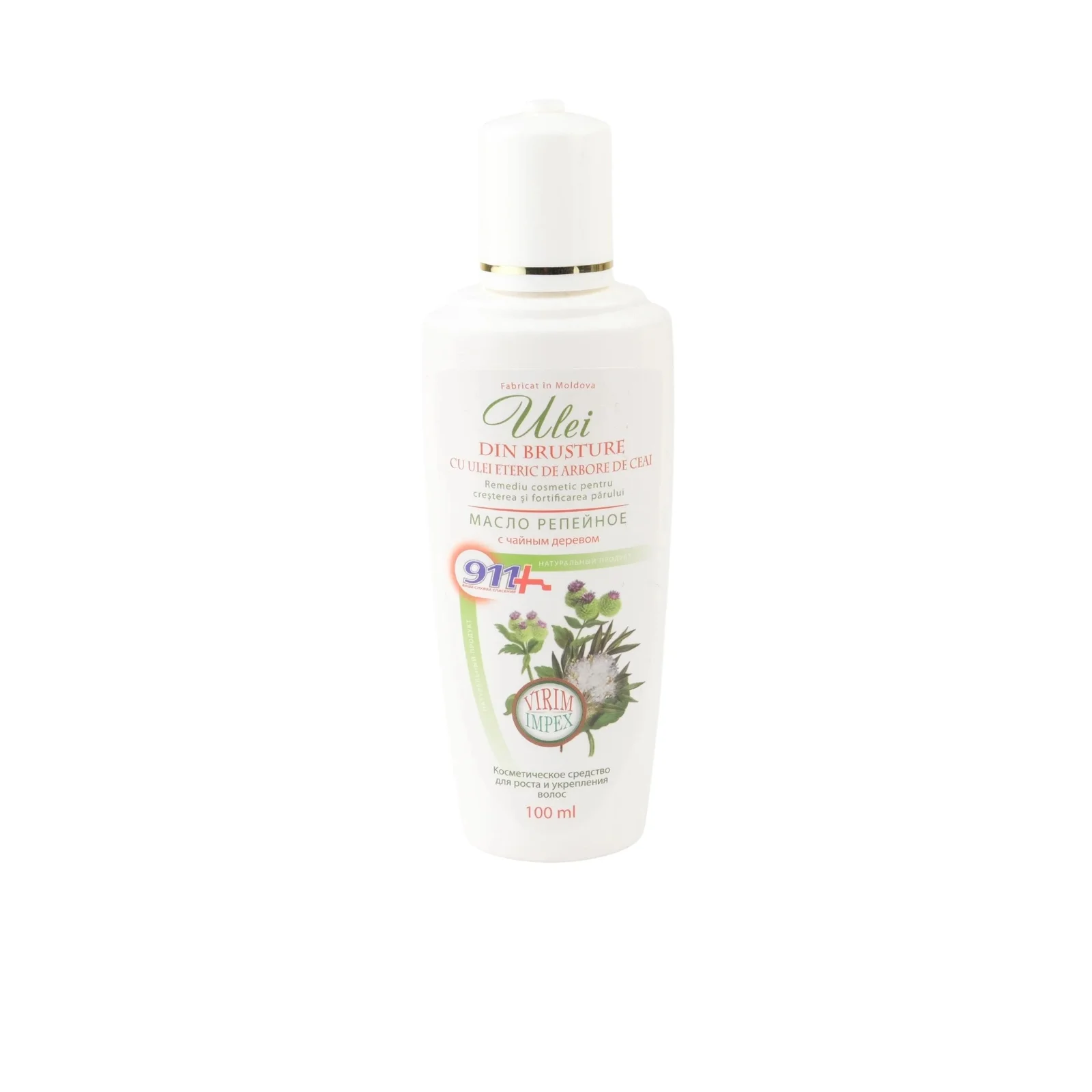 911 Ulei Brusture arbore ceai 100ml