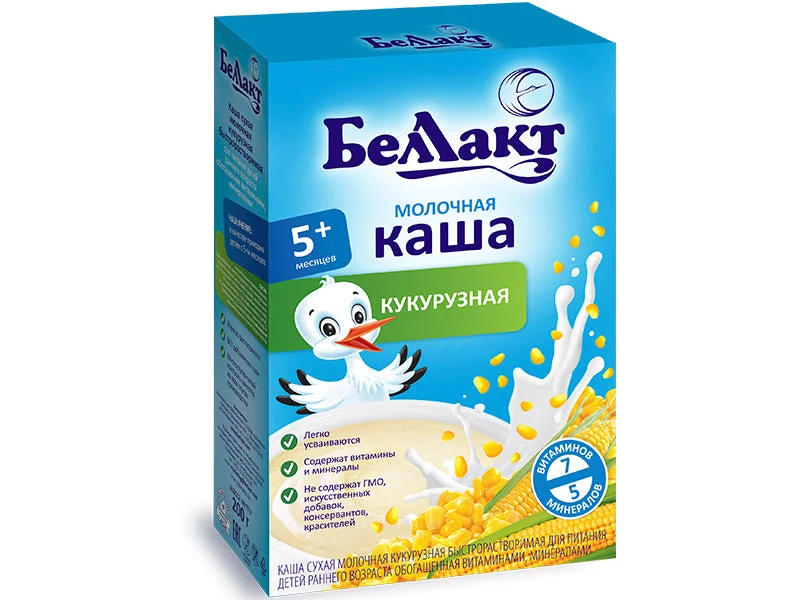 Bellact Terci cu lapte din porumb 200g