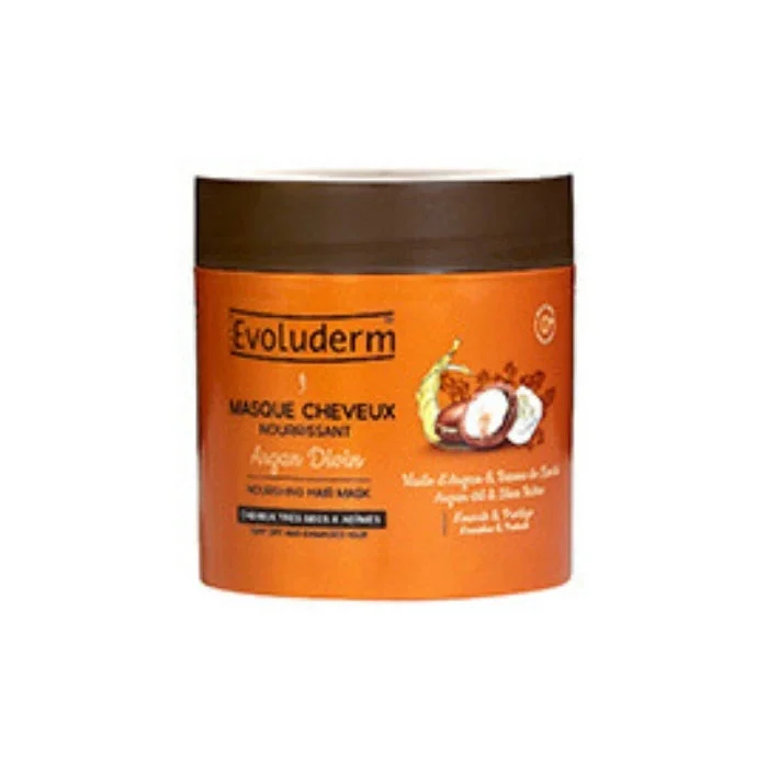 Evoluderm Argan Mască de păr pentru netezire, 500ml (8106C)