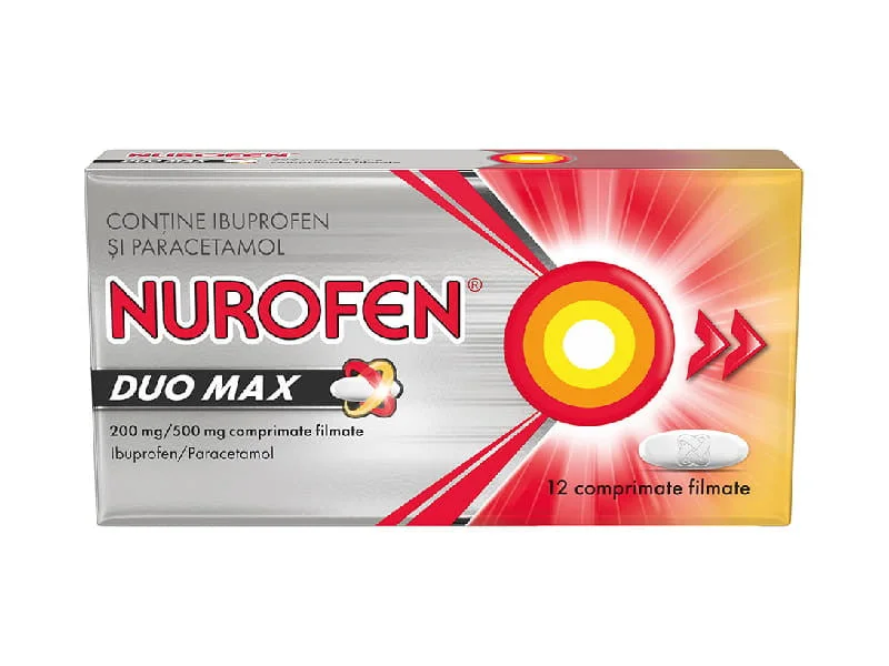 Nurofen Duo Max comp. film. 200 mg/500 mg N12