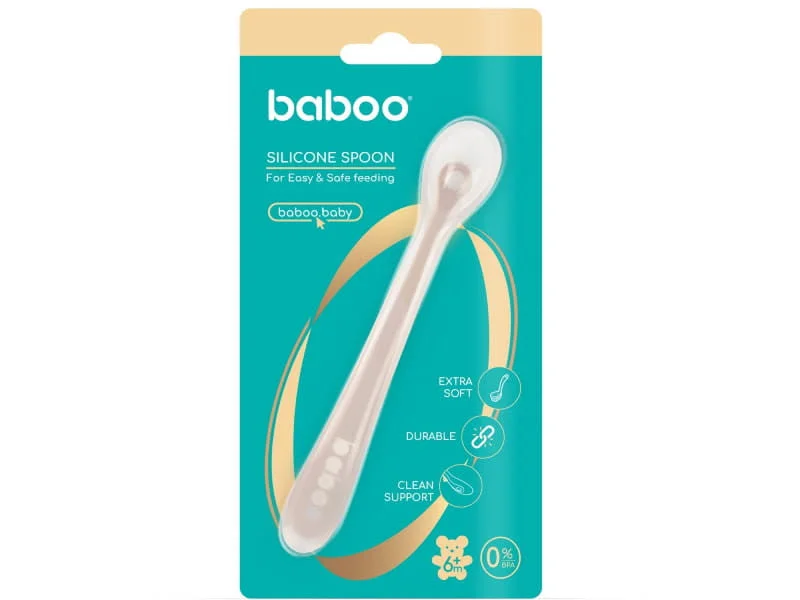 Baboo lingura silicon Au Naturale 6M+ 10-041