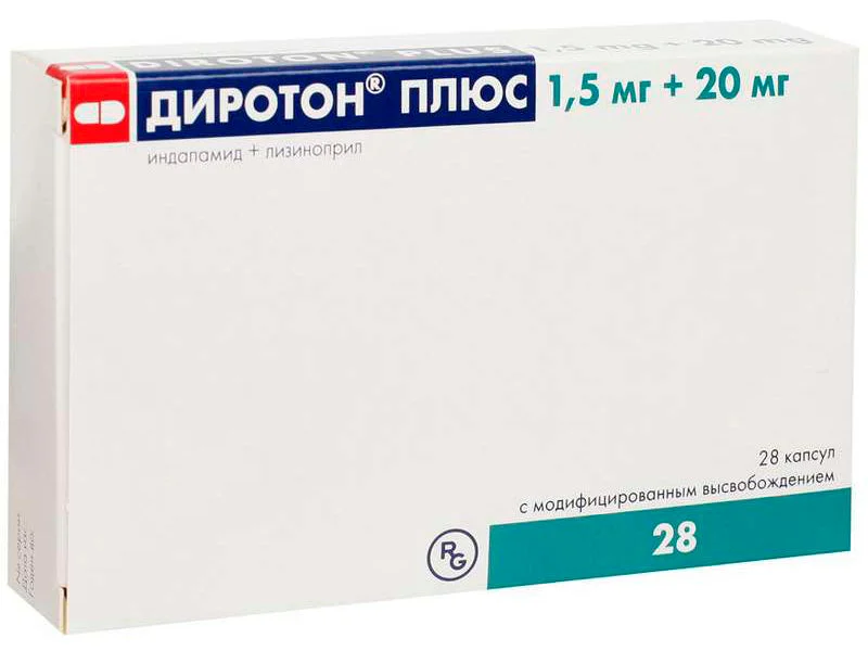 Diroton Plus 20mg/1,5mg caps. elib. modif.