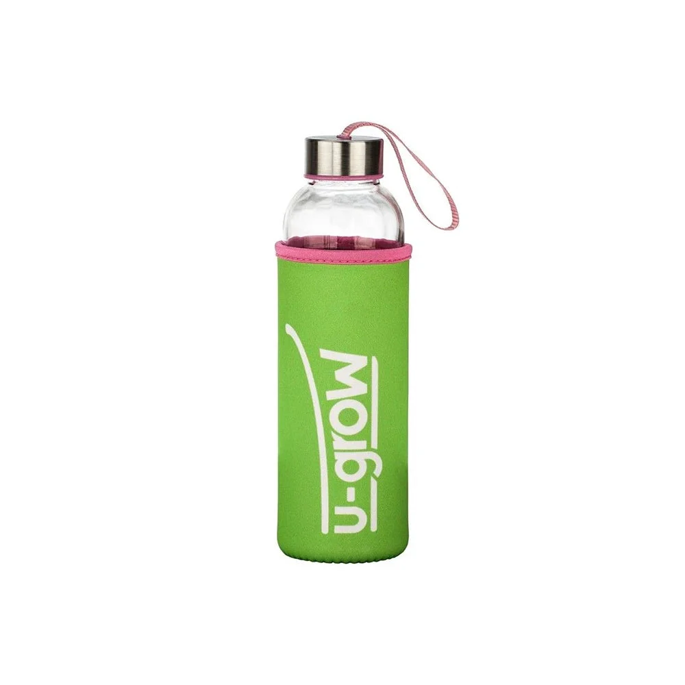 U-Grow Sticla 308ml Husa Termoizolanta UBTL-308GRN Verde/Roz