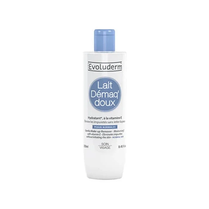 Evoluderm Lăptișor demachiant pentru față cu vitamina E 500ml (3068)