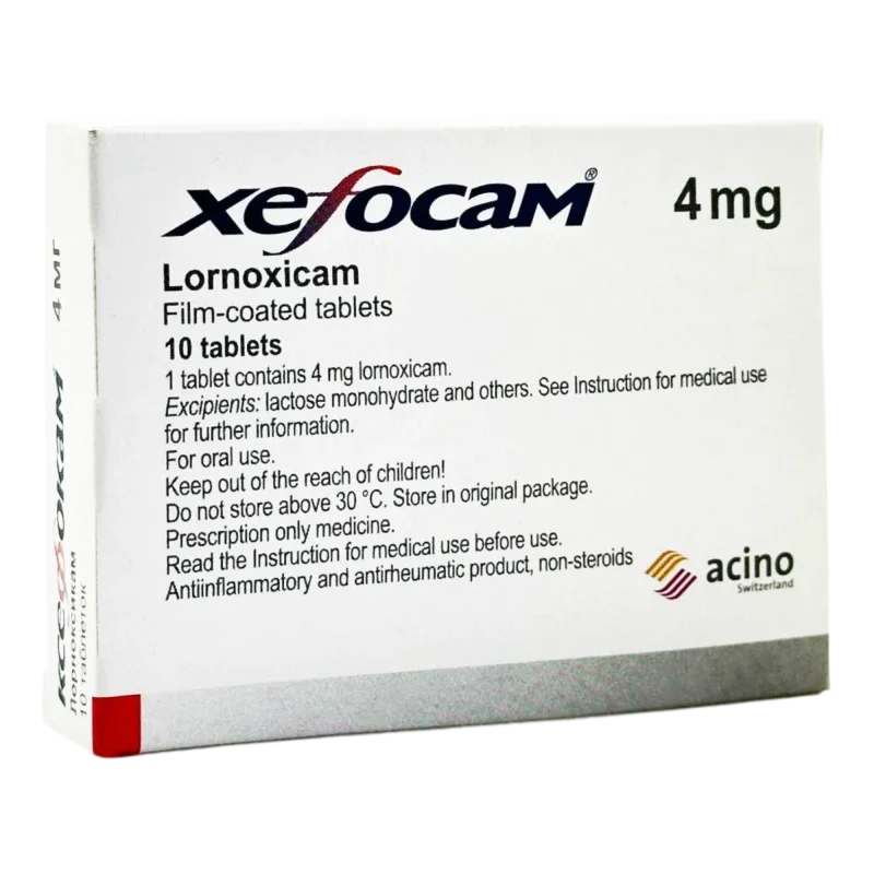 Xefocam comp. film. 4 mg N10