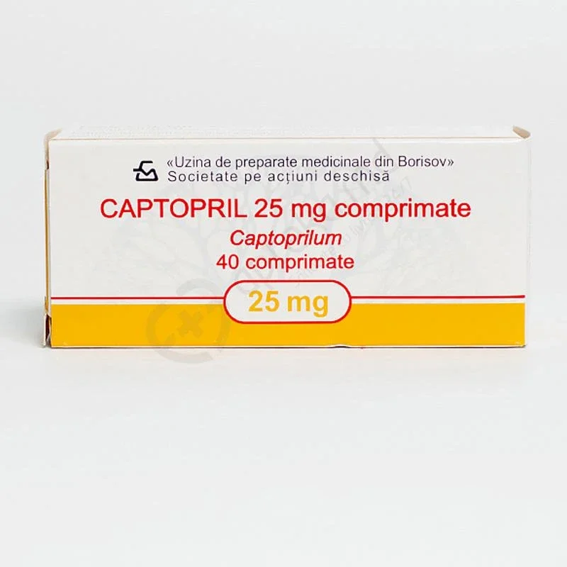 Captopril comp. 25 mg N10x4