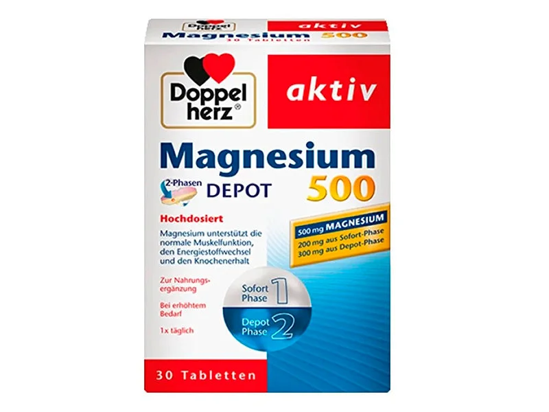 Doppelherz Aktiv Magneziu 500 comp.
