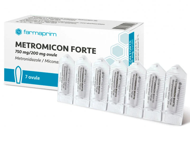 Metromicon Forte ovule 750 mg + 200 mg N7