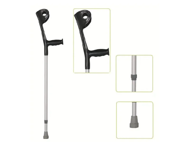 Baston cu sprijin la antebrat (negru) JL937L-1 (Dita)