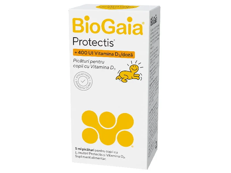 Protectis Probiotic vit.D3 (400UI) 5ml pic.copii N1
