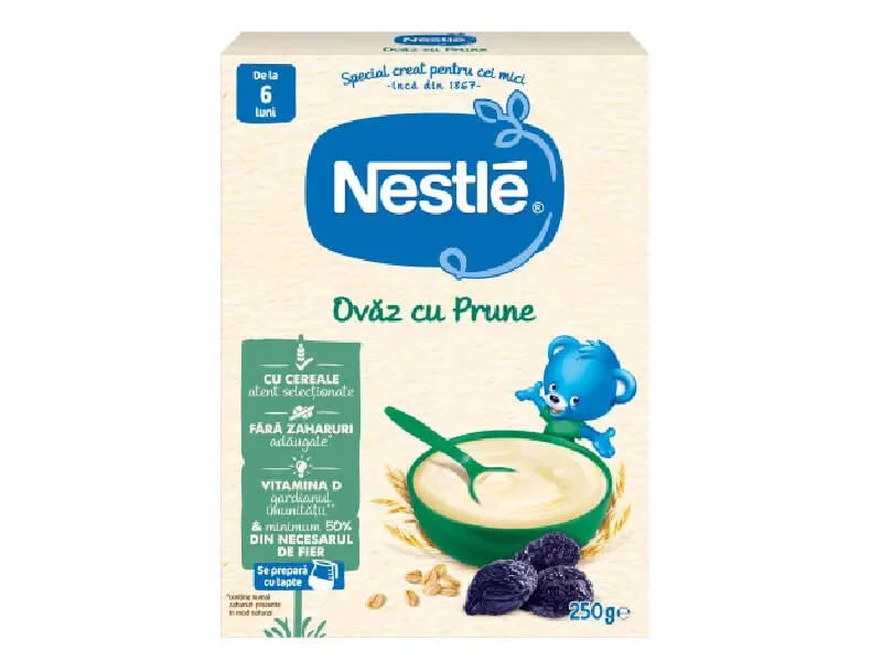 Nestle terci ovaz-prune f/lapte 250g