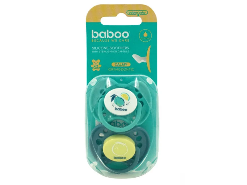 Baboo suzeta silicon ortodontica 6M+ Calmy N2 5-054