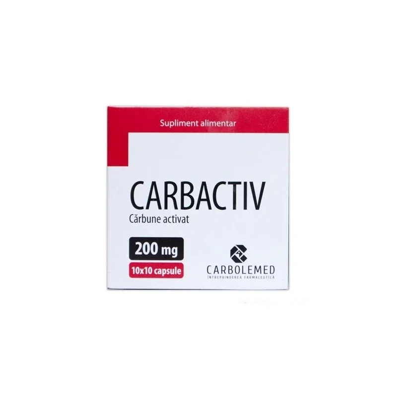 Carbactiv caps.200mg N10x10