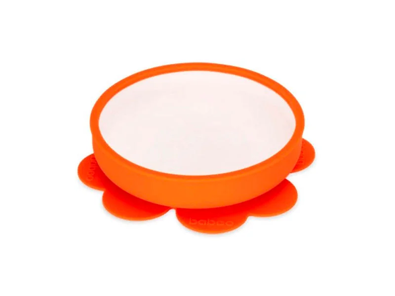 Baboo farfurie anti-alenecare orange 6M+ 9-023