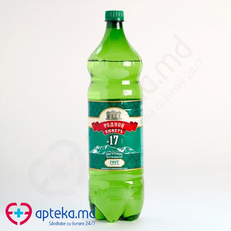 Apa minerala "Родной Бювет" №17 1,5l (intensgaz)