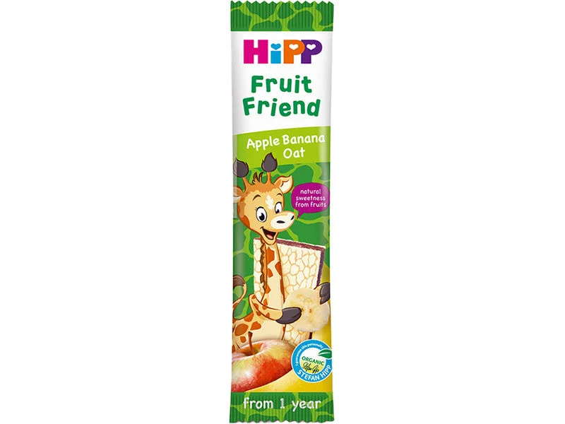 Hipp 31361 Gustare cu fructe-Mar, banana si ovaz (de la 1 an) 23 g