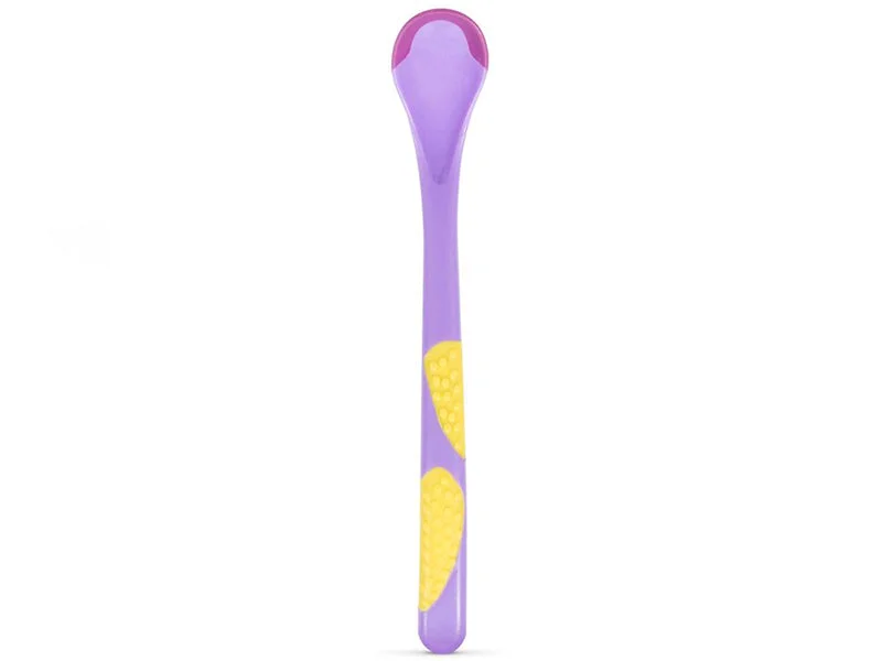 Baboo lingura termo silicon violet 4M+ 10-028