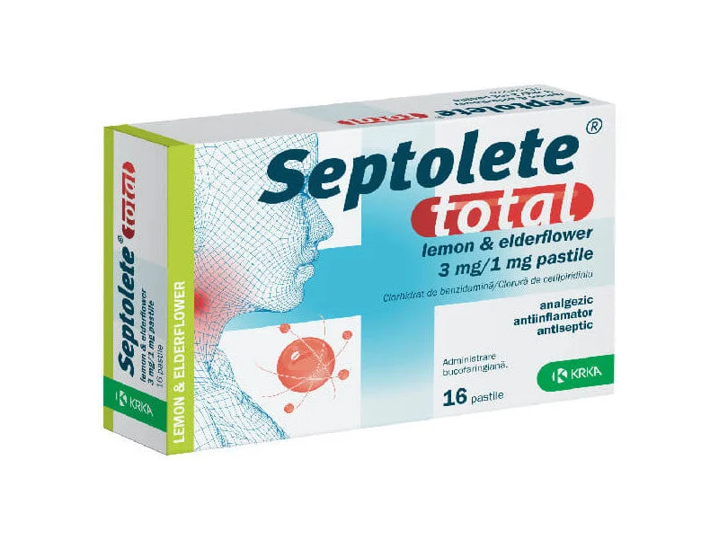 Septolete® total lemon & elderflower
