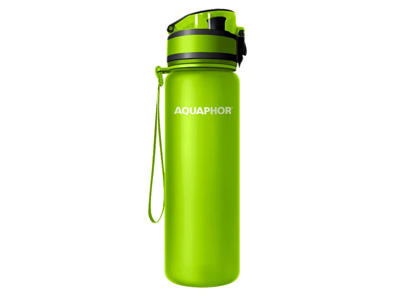 Aquaphor Sticla cu filtru City Green