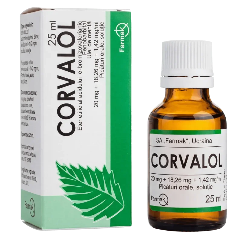 Corvalol pic. orale, sol. 25 ml N1