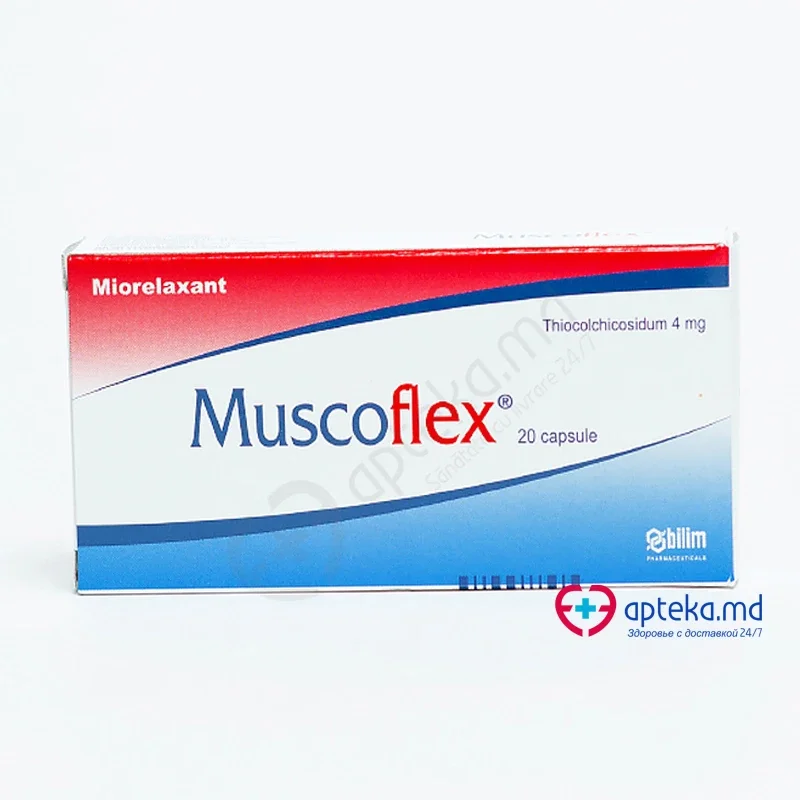 Muscoflex caps. 4 mg N10x2