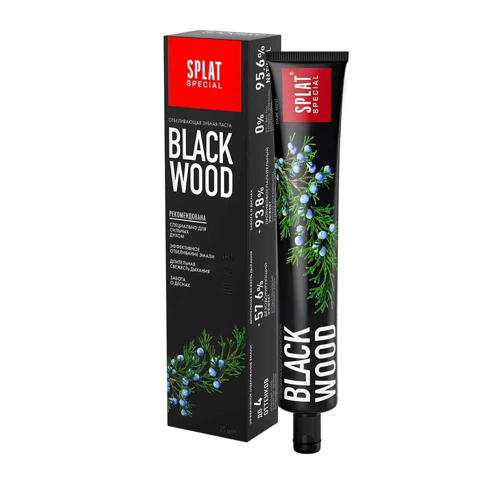 Splat Special Pastă de dinți negru Blackwood 75ml