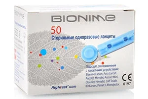 Bionime Lancete G300 N50