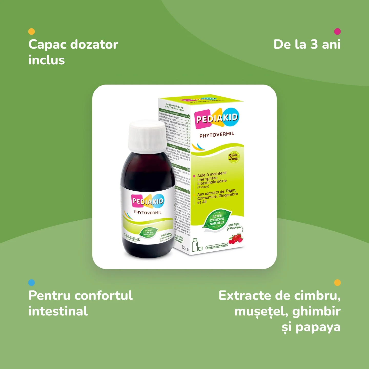 INELDEA Pediakid Phytovermil 125ml sirop N1