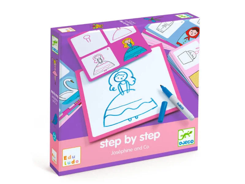 Art toys EDULUDO - Pas cu pas Josephine si Co DJ08320