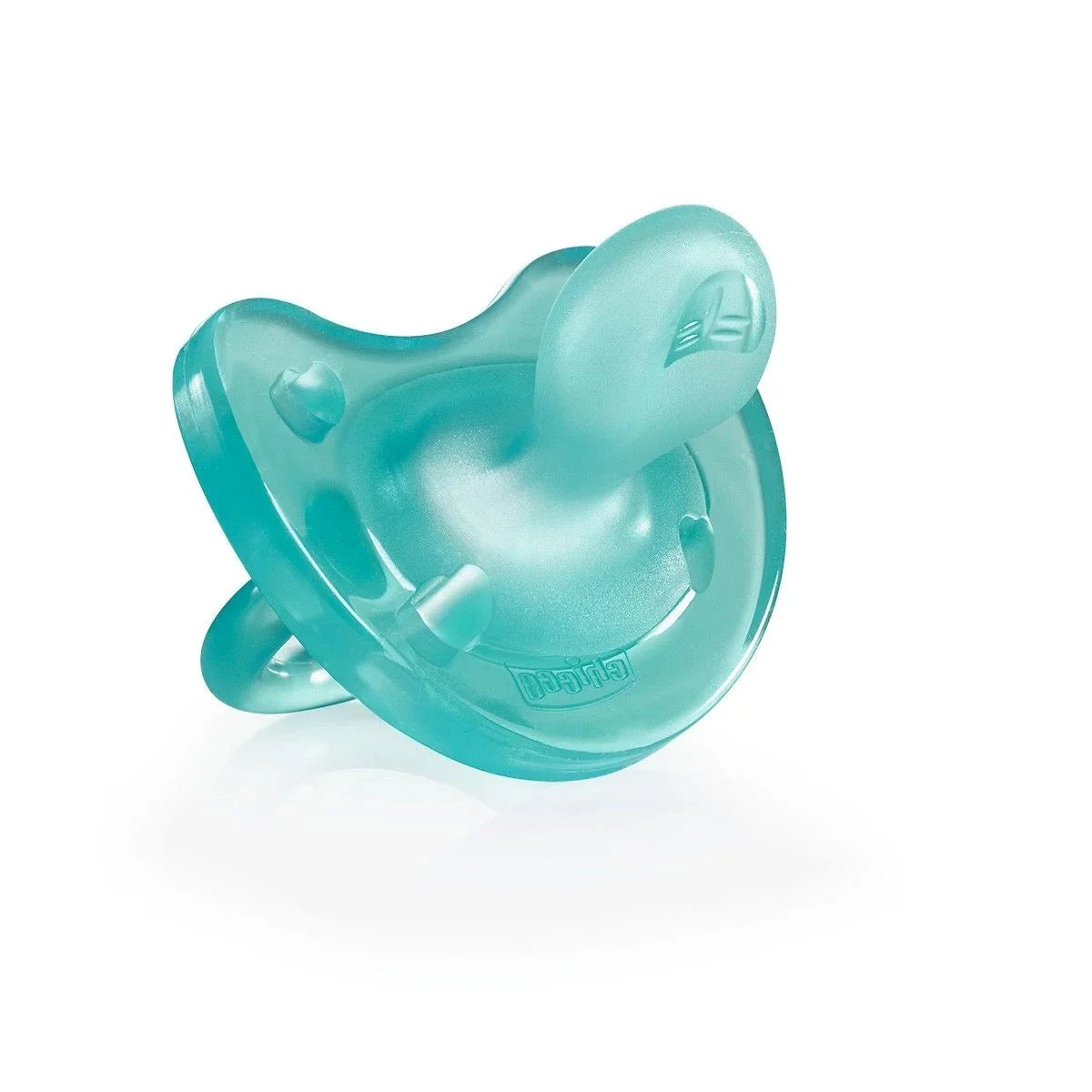 Chicco Suzeta ortodontica silicon albastru, 6+, 1 buc (27122)