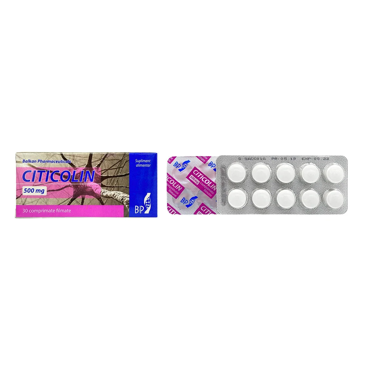 Citicolin-BP 500mg comp.N30