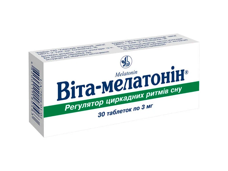 Vita-melatonin 3mg comp. N10x3