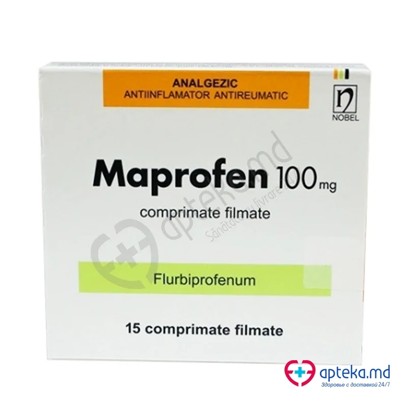 Maprofen comp. film. 100 mg N15