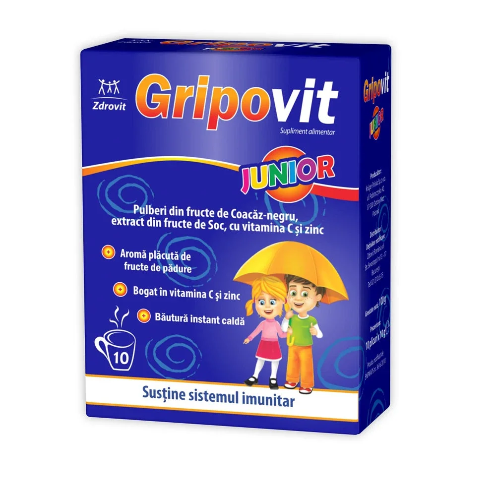 Gripovit Junior plic N10