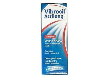 Vibrocil Actilong spray nazal, solutie 1 mg/ml 10 ml N1