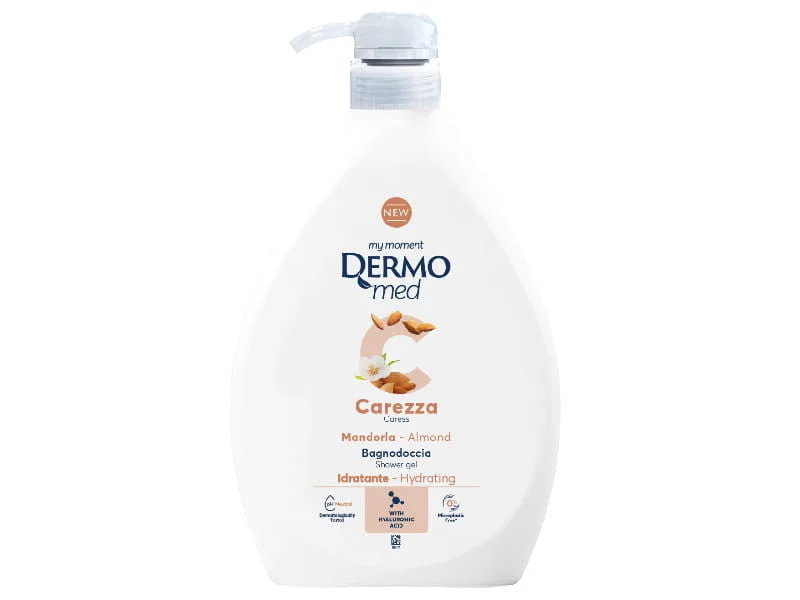 Dermomed Gel de dus Karite Migdale cu dozator 1L