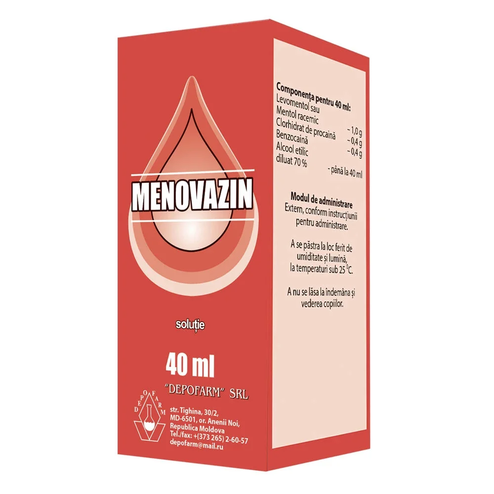 Menovazin 40ml sol.alc.uz ext. N1 (Farmaco)