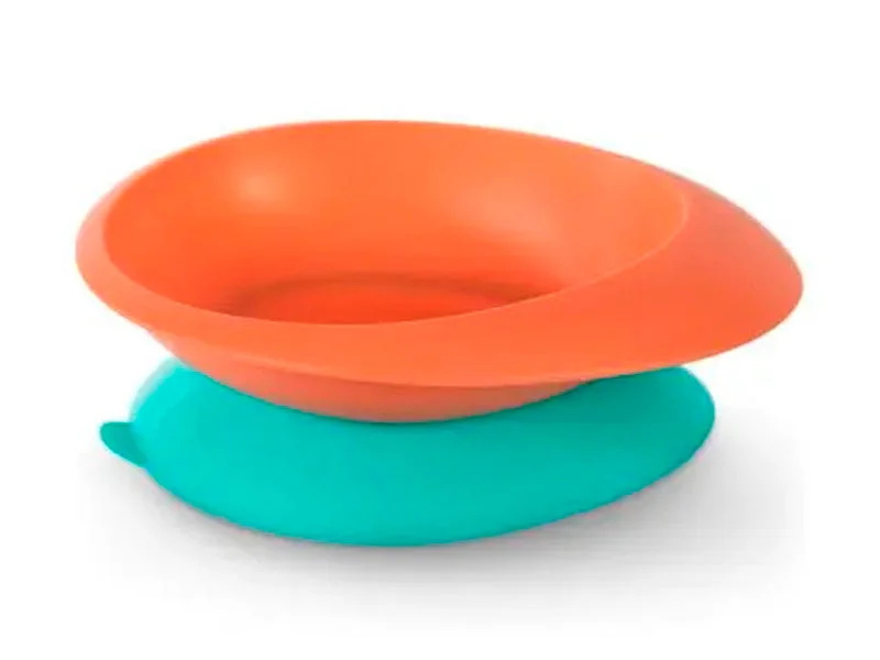 Baboo UFO bol anti-alunecare piersic 6M+ 9-031