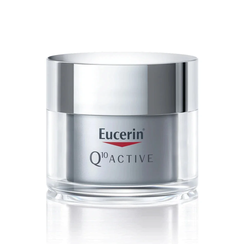 Eucerin Q10 Active Cremă de noapte pentru față antirid 50ml