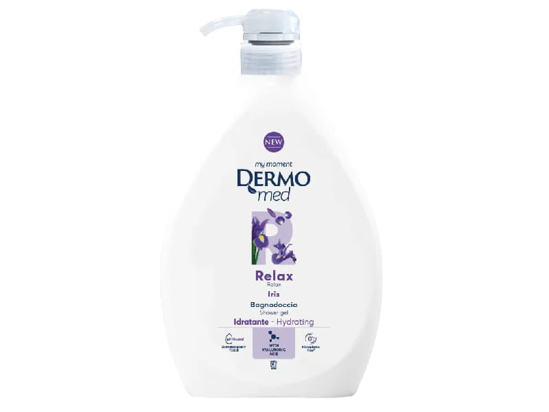 Dermomed Gel de dus Iris cu dozator 1L