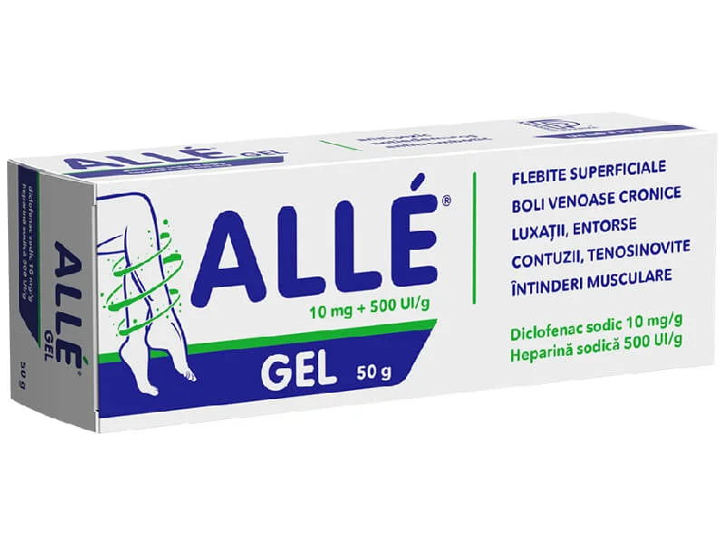 Alle gel 10 mg + 500 UI/g 50g N1