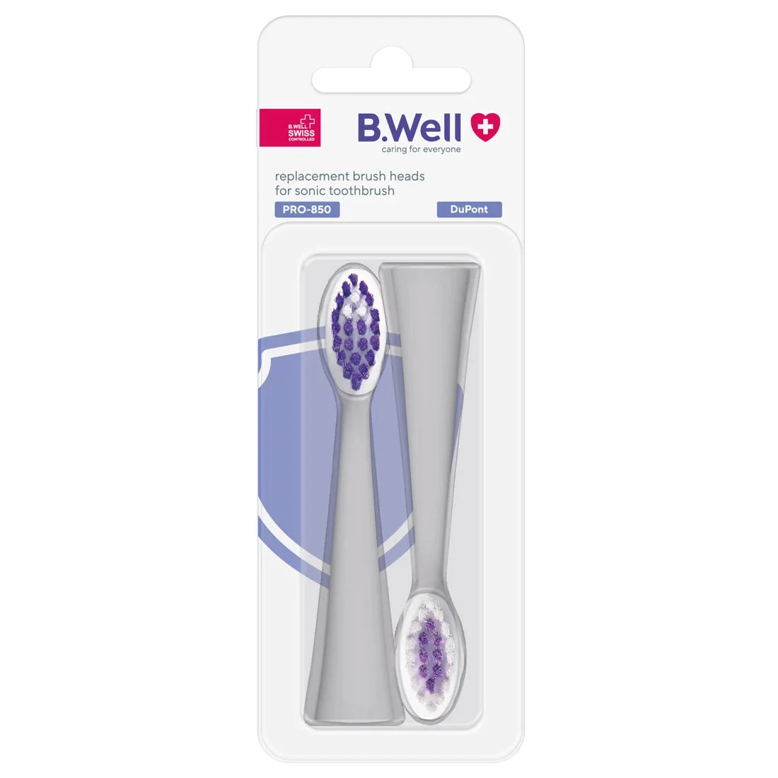 B.Well Perie rezervă albă, 2buc (PRO-850)