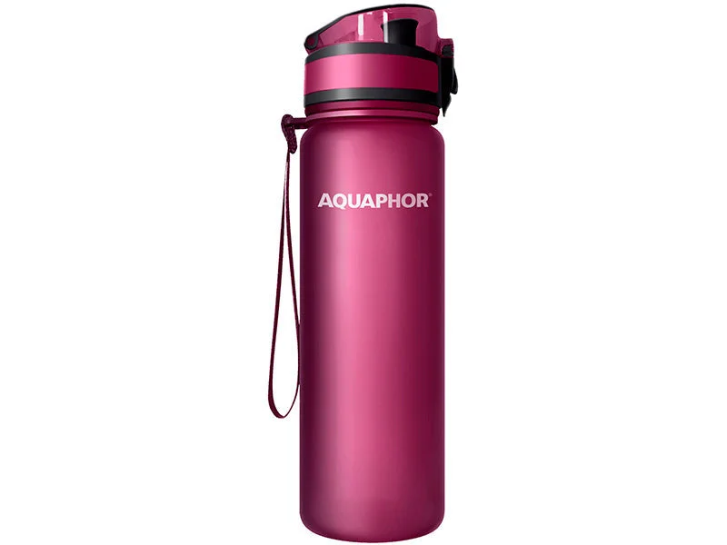 Aquaphor Sticla cu filtru City Ruby