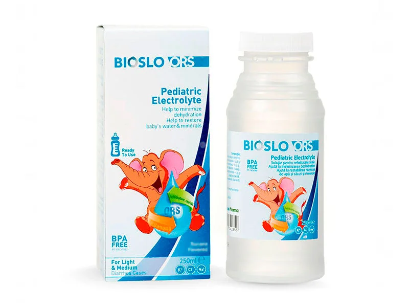 Bioslo ORS Solutie pentru rehidratare 250ml (banana) N1