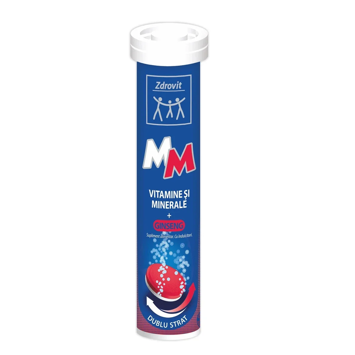 SBA Zdrovit Vitamine+Minerale+Ginseng comp. eferv. N24